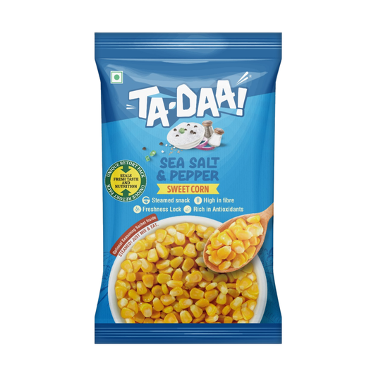 TADAA Sea Salt & Pepper Sweet Corn Kernels (225g)