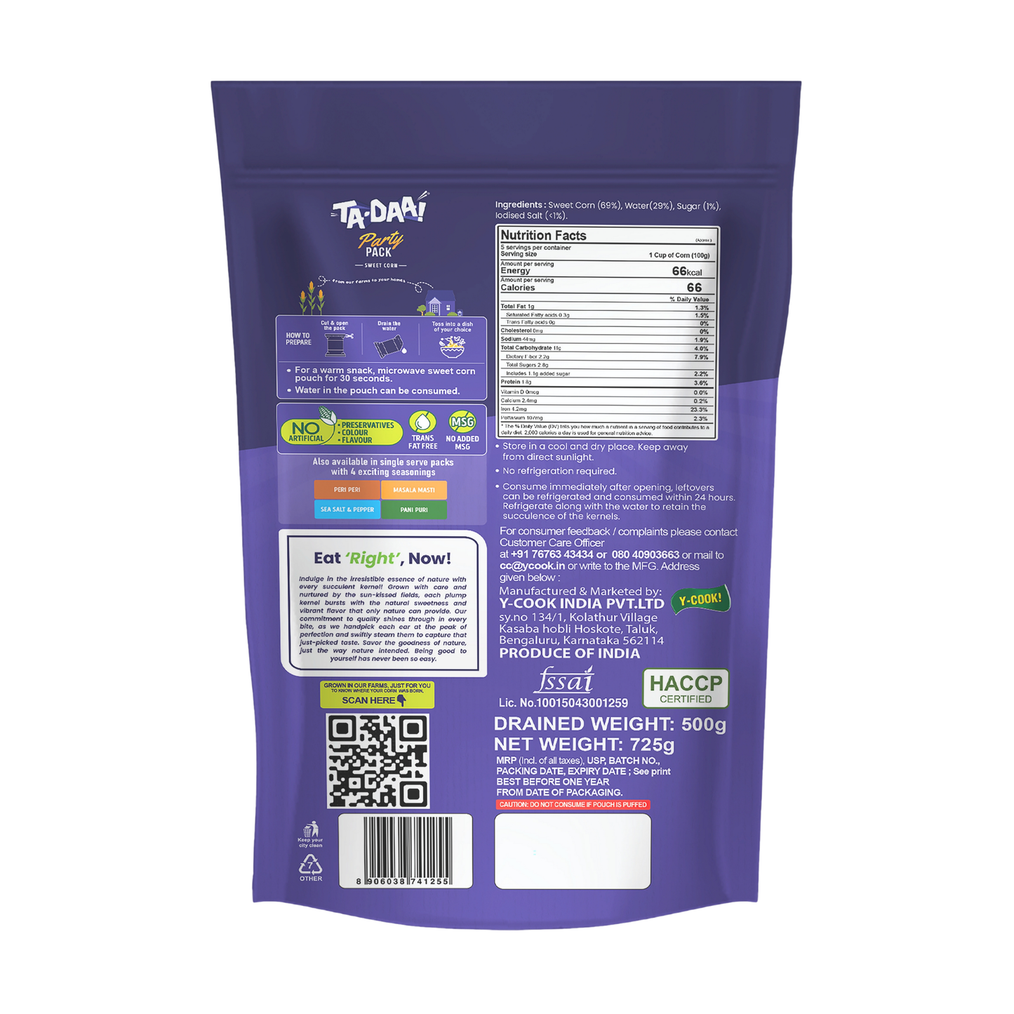 Party Pack Sweet Corn Kernels