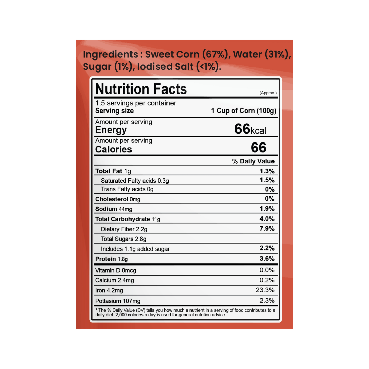 TADAA Peri-Peri Kernels (225g)