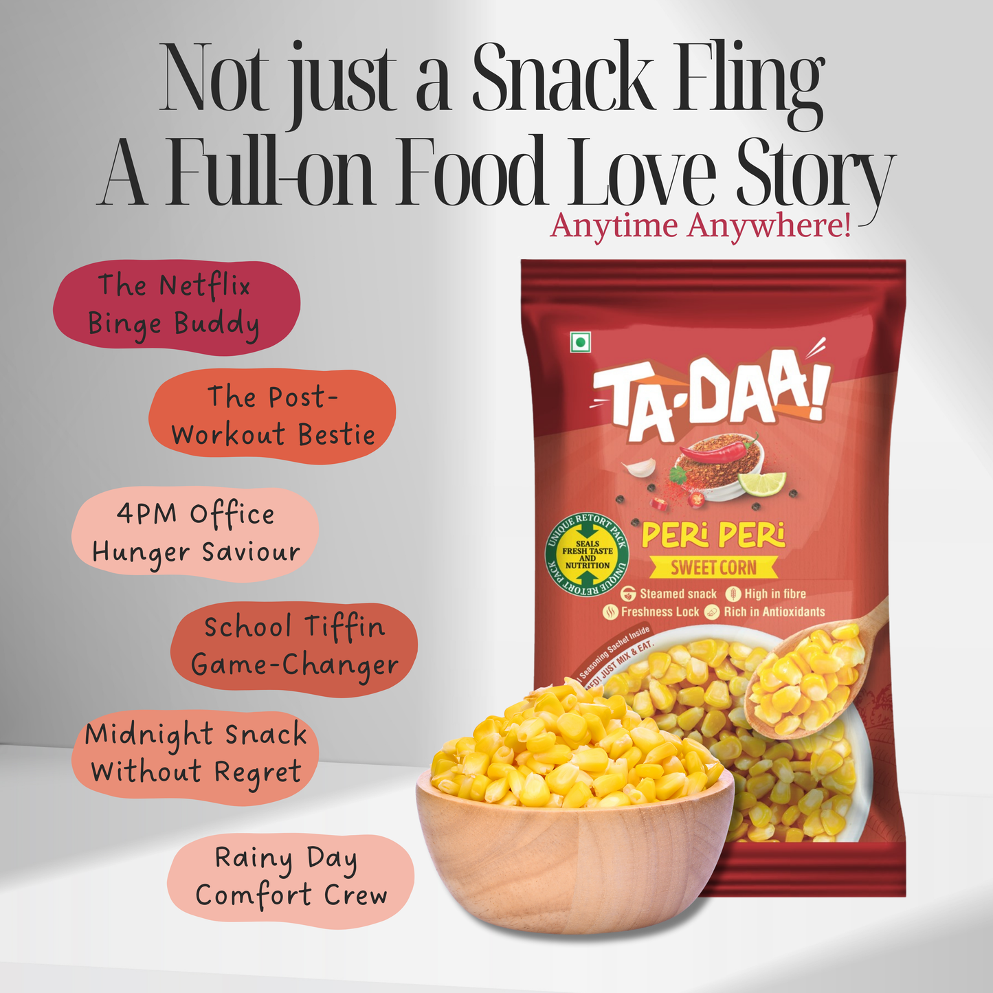 TADAA Peri-Peri Kernels (225g)