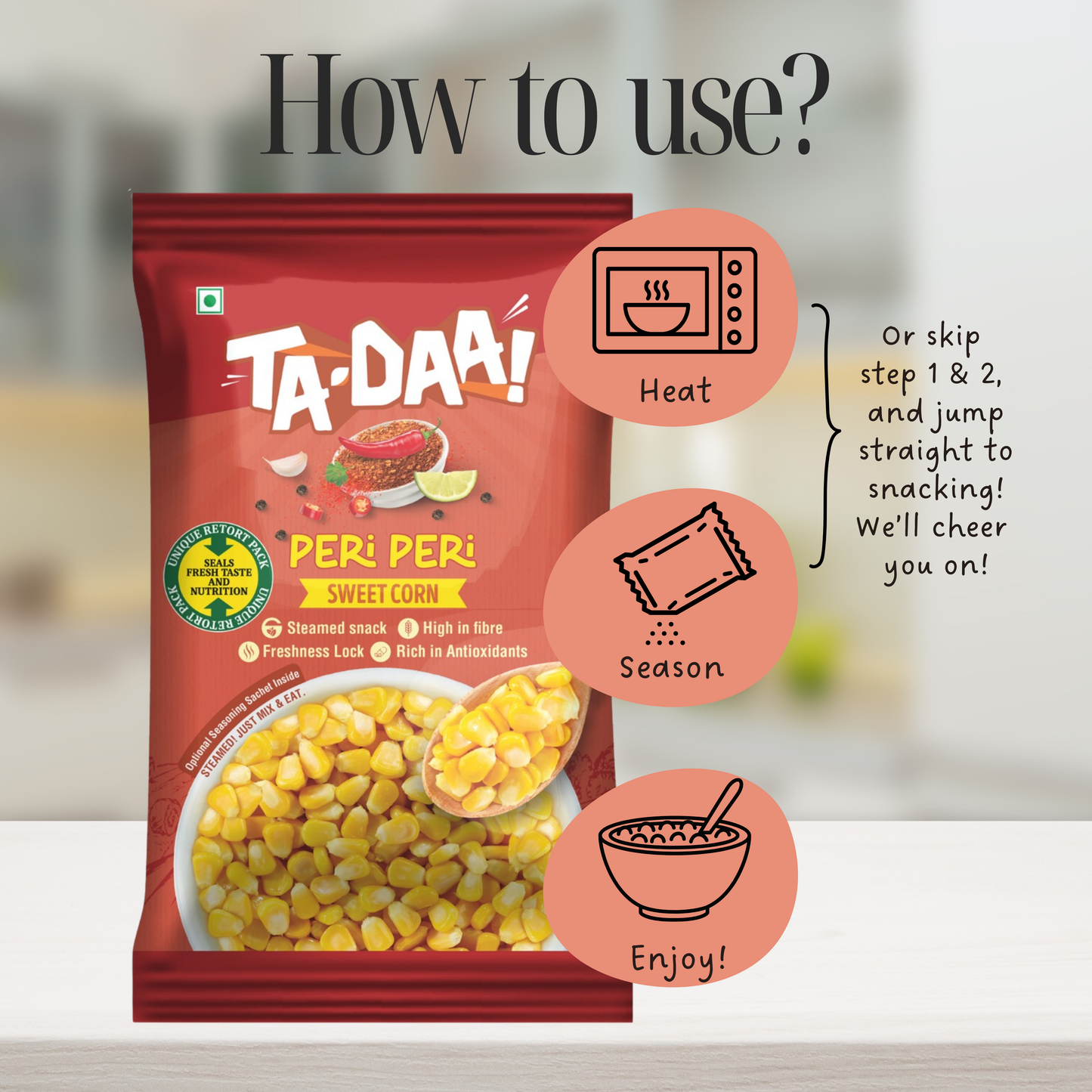 TADAA Peri-Peri Kernels (225g)