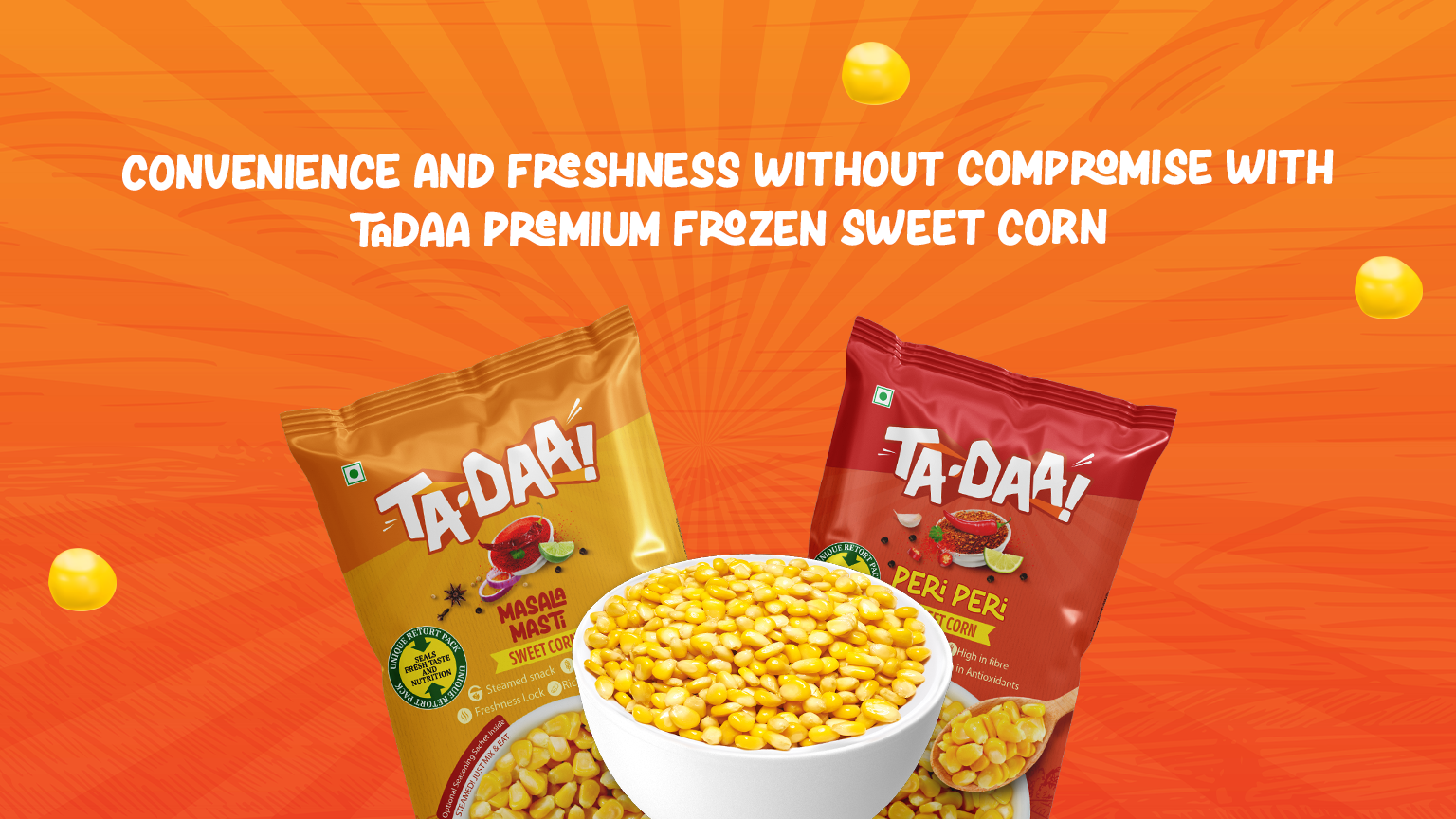 Premium Frozen Sweet Corn